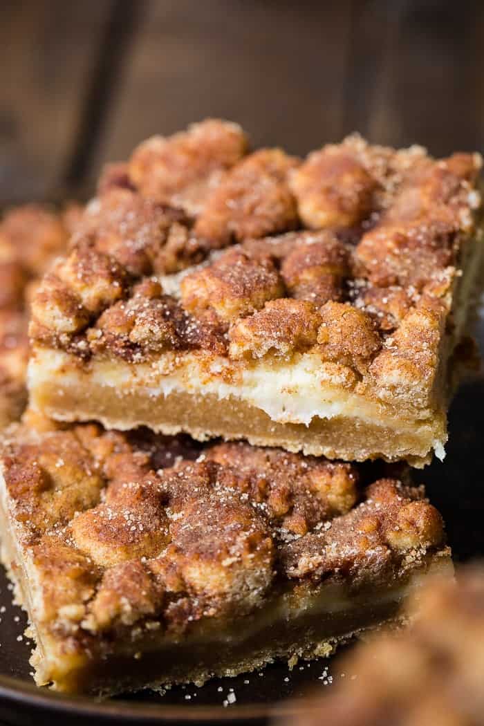 snickerdoodle cheesecake bars dessert recipe 6