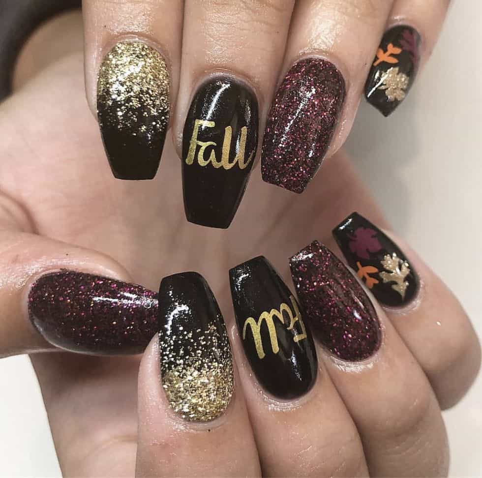 20 Cute Fall Nail Designs You Need To Try Brighter Craft