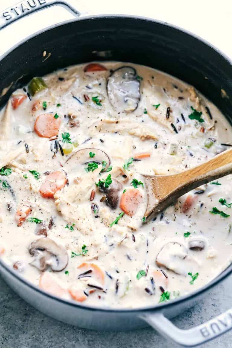 5. Creamy Turkey Wild Rice Soup