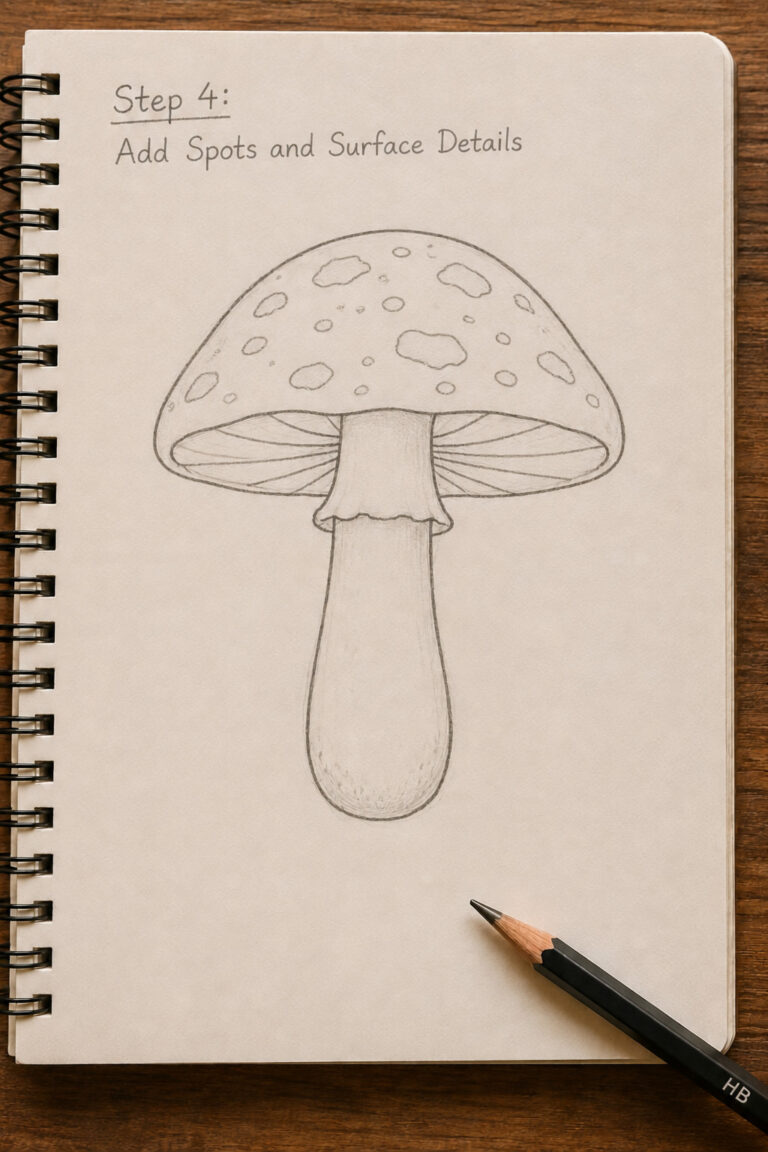 Step 4: Add Spots and Surface Details