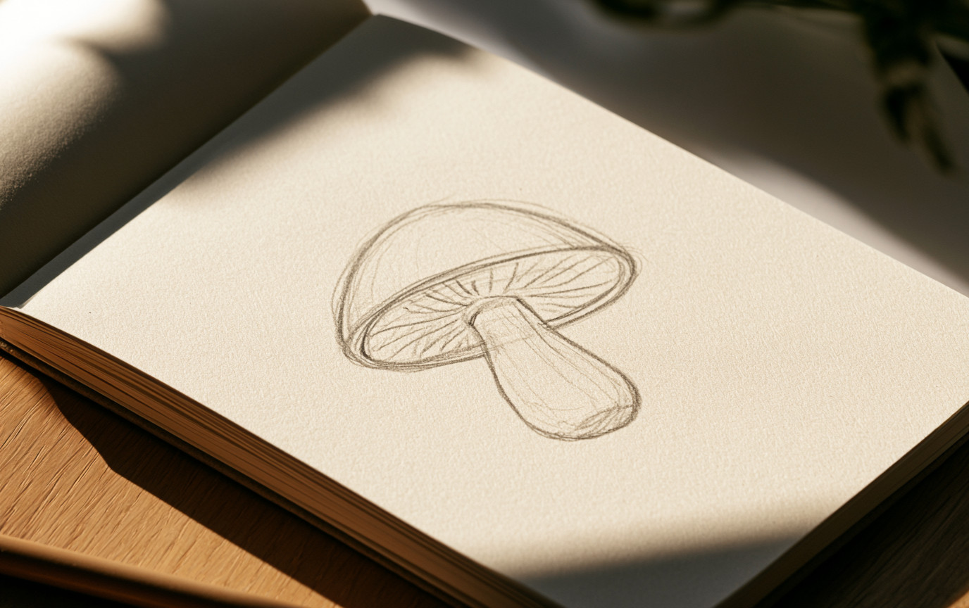 How to Draw a Mushroom: Easy Step-by-Step Tutorial