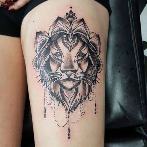 Fox Mandala Tattoo