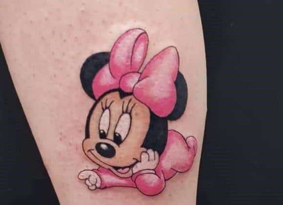 WildBear Ink Instagram Minnie Mouse Tattoo