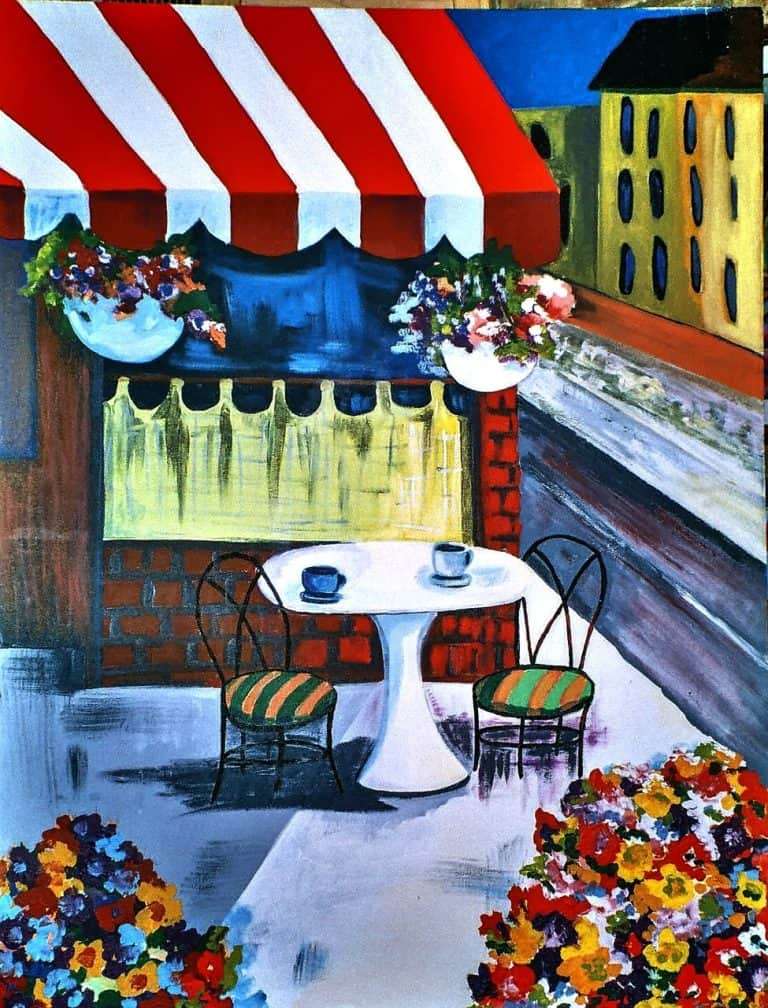 Why do artists use acrylic paint?