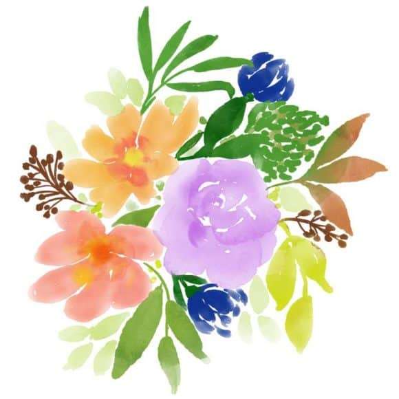 Watercolour Flowers