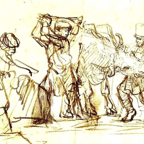 how-to-do-a-gesture-drawing-by-Rembrandt