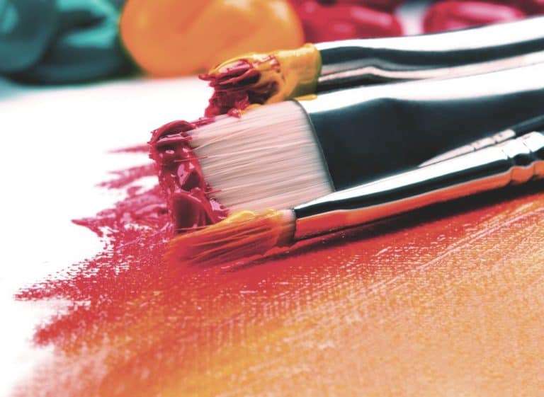 Learning to mix colors can be great fun