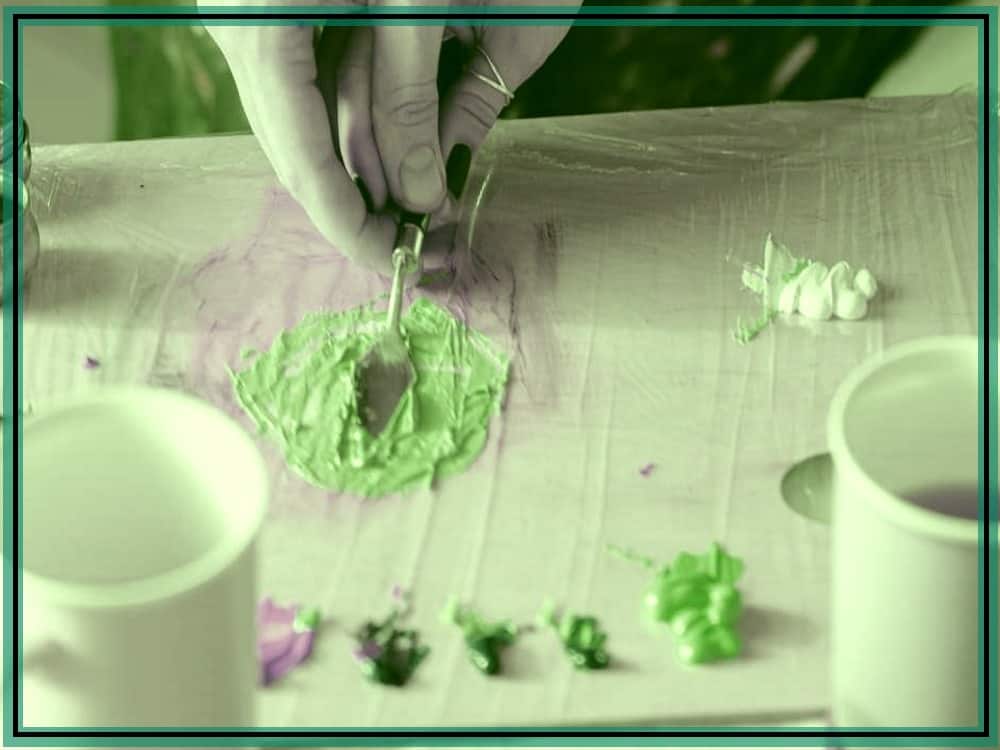 How To Make Green Paint Mix Green Colors Easily Brighter Craft