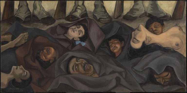 Massacre at Sakiet III by André Fougeron 1958