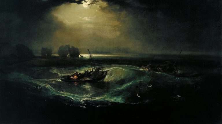 Fisherman at Sea by J.M.W. Turner