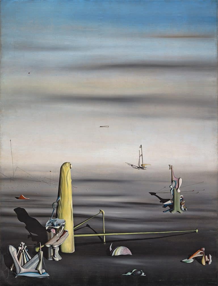 The Sun in it’s Jewel Case by Yves Tanguy