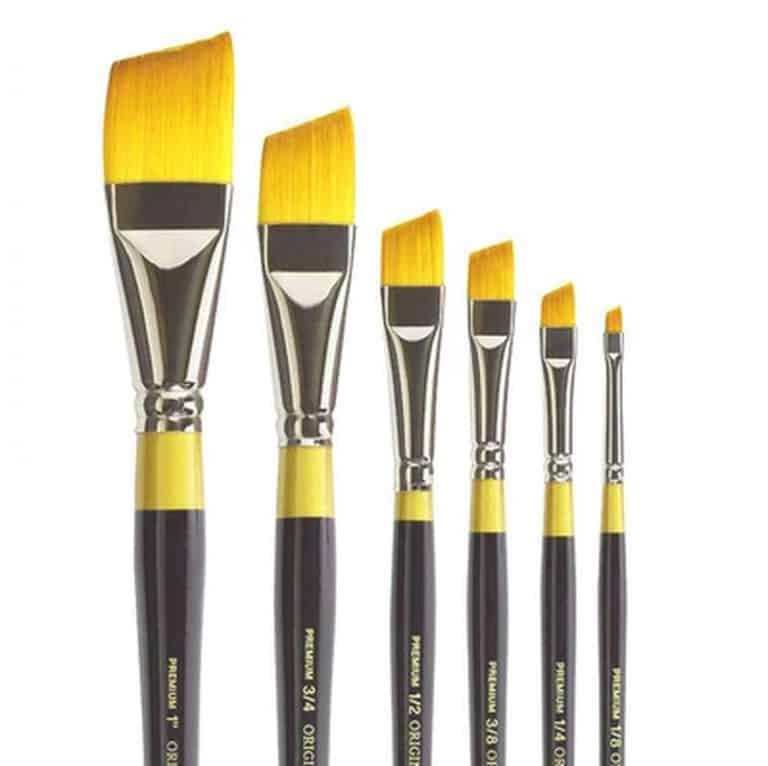 Angular brush