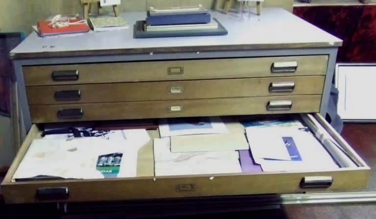 How to Store Big Drawings
