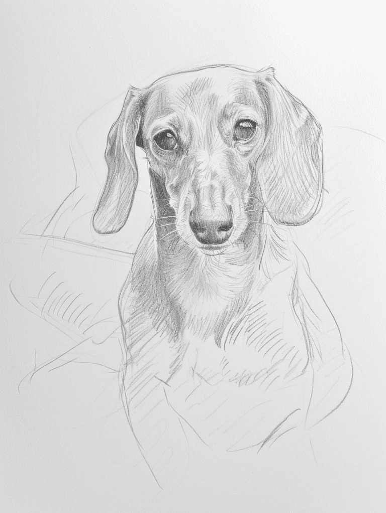Dachshund Portrait