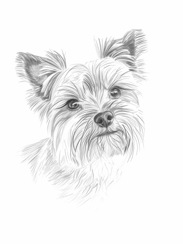Yorkshire Terrier Portrait