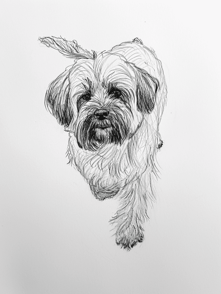 Norfolk Terrier Full Body