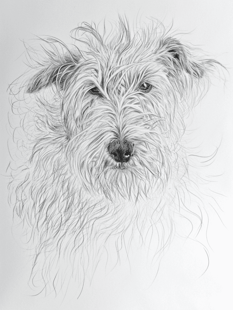 Wire Fox Terrier Portrait