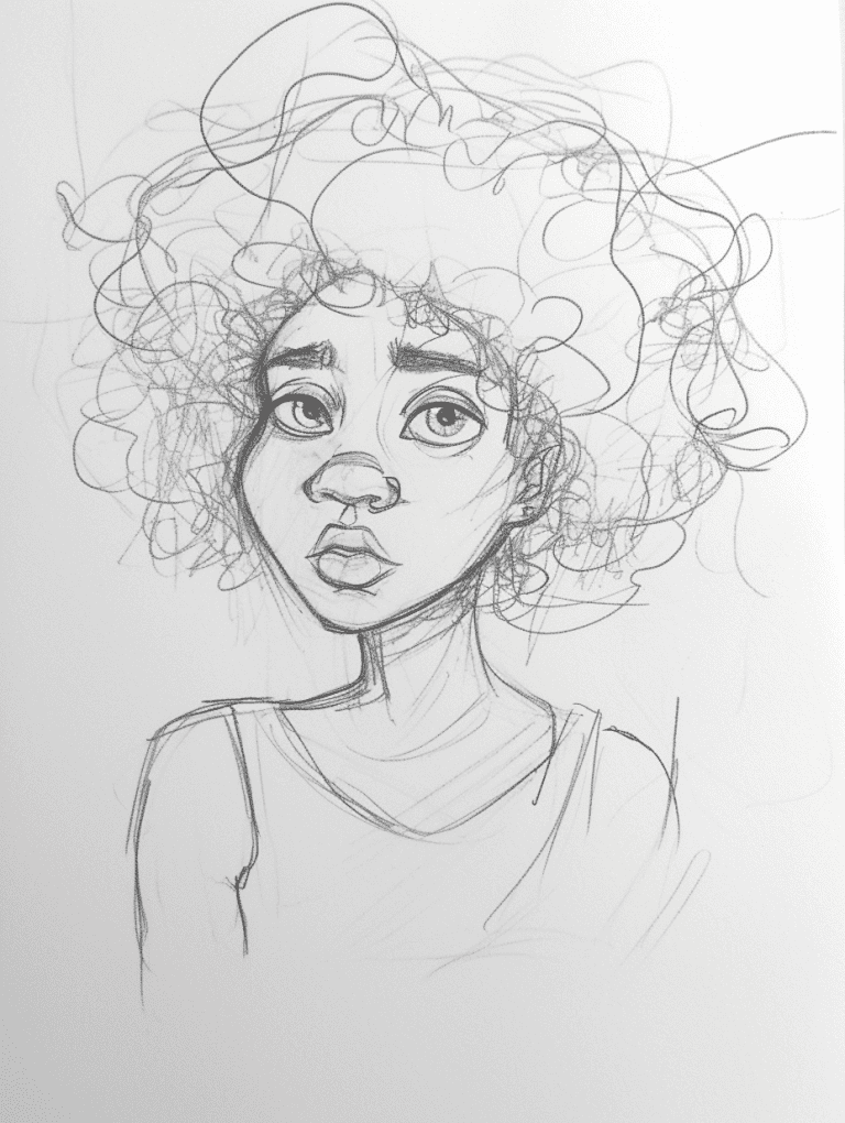 Girl With An Afro
