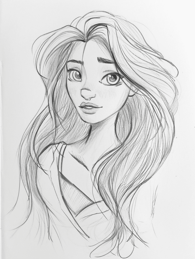 Girl With Long Hair