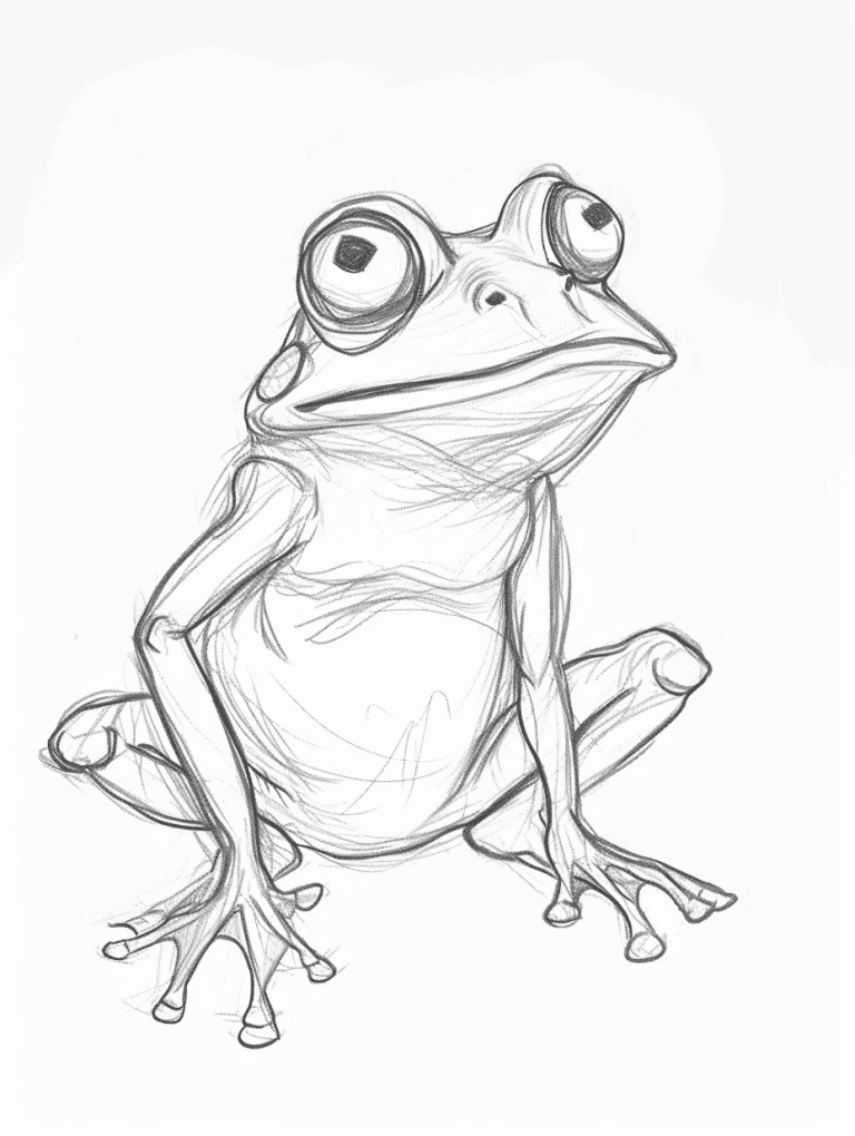 Cartoon Frog