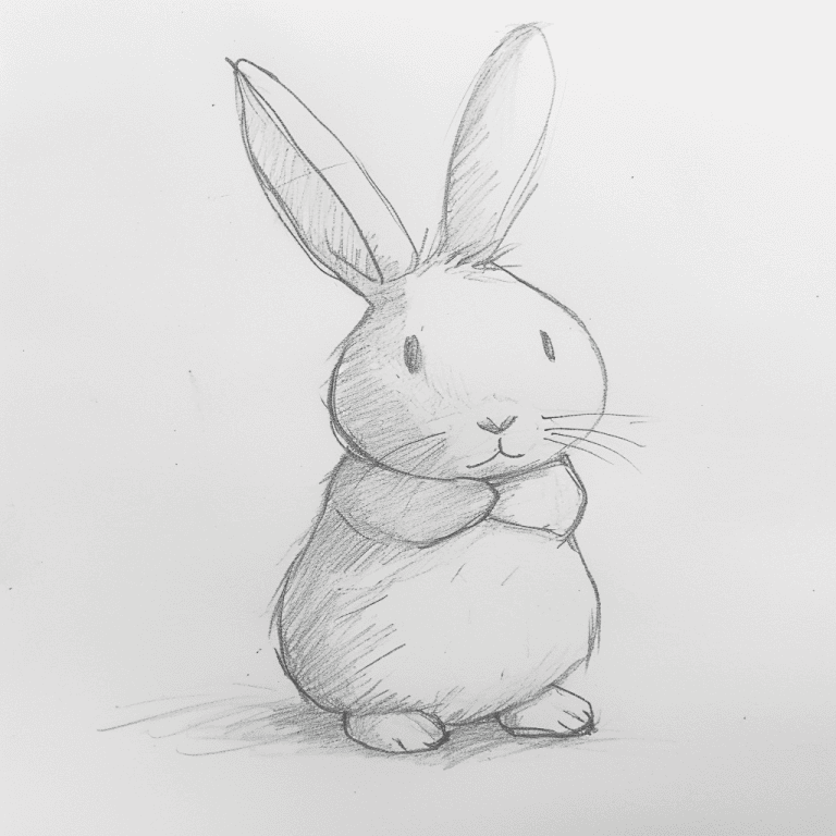 Cute Cartoon Rabbit