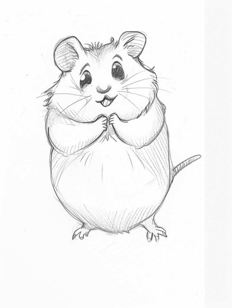 Cute Chubby Mouse