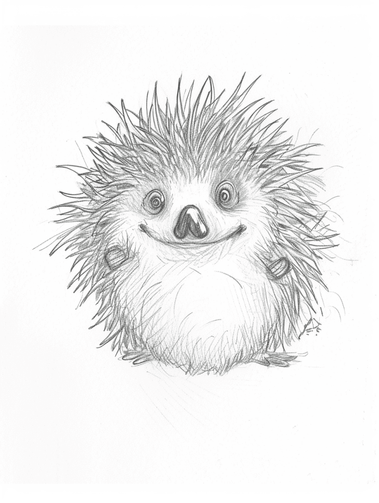 Cute Spikey Hedgehog