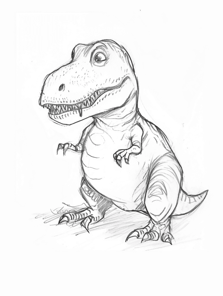 Cartoon T-Rex