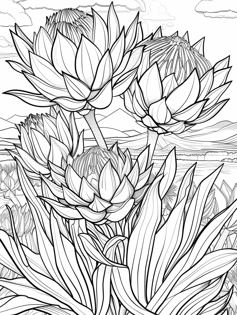 Exotic African Flowers