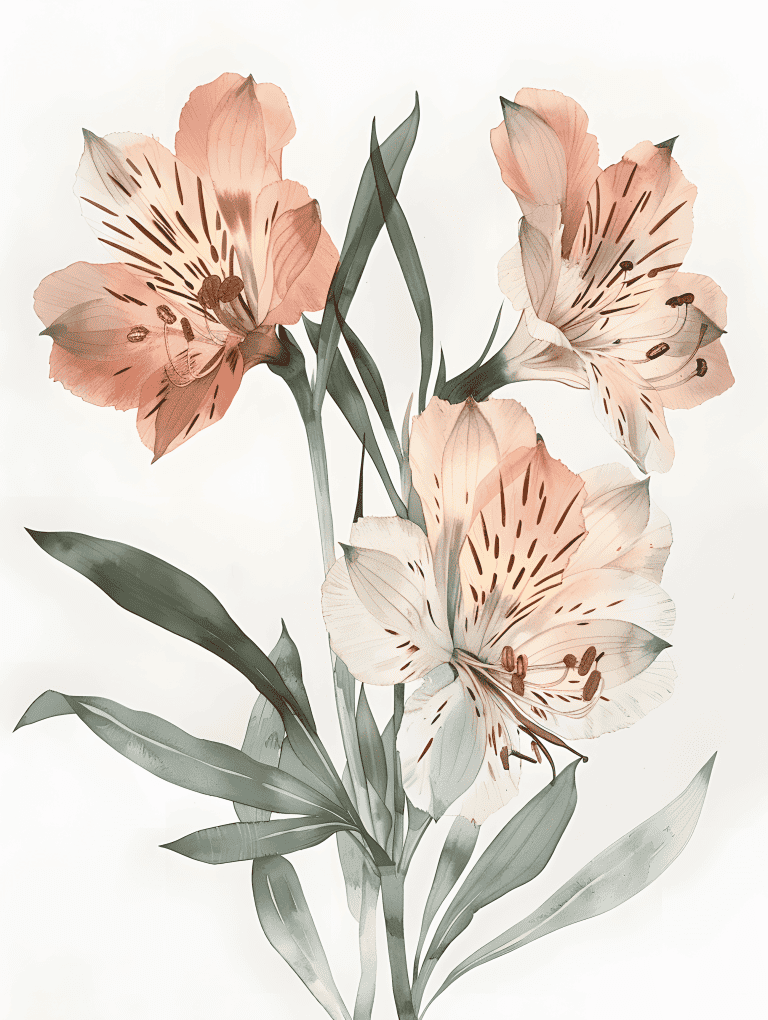Alstroemeria Flowers