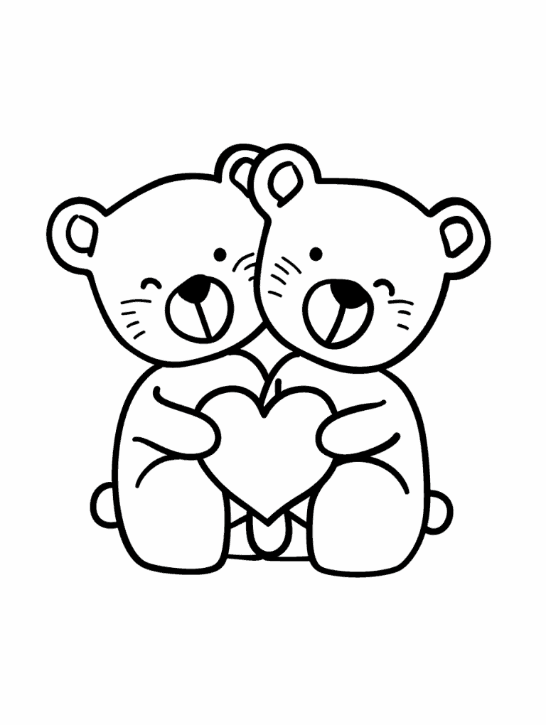 Teddy Bears in Love