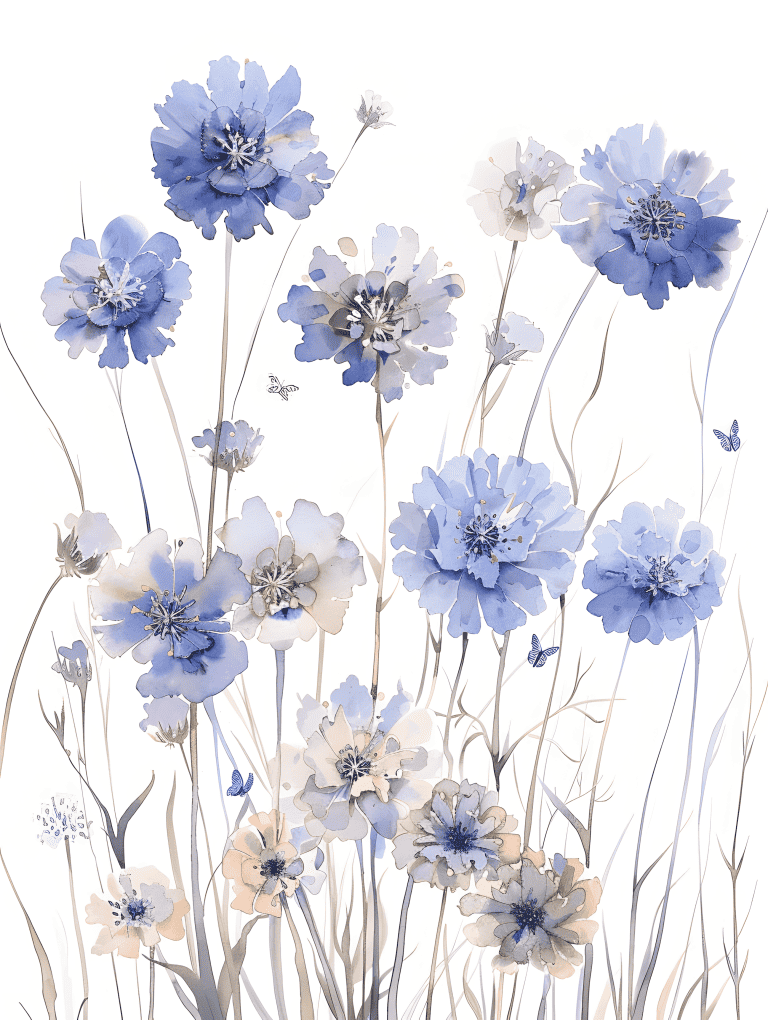 Ethereal Beauty Of Scabiosa