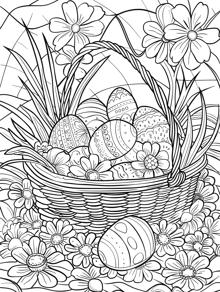 Easter Egg Basket