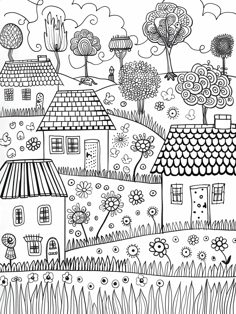 Whimsical Village