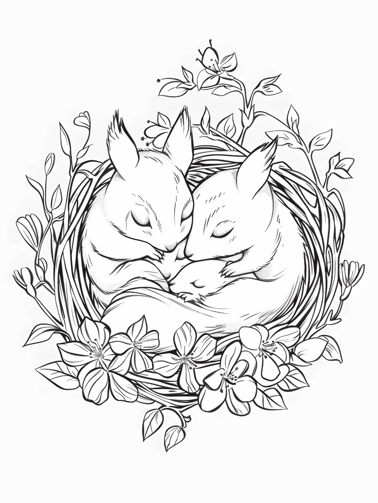 Family of Squirrels
