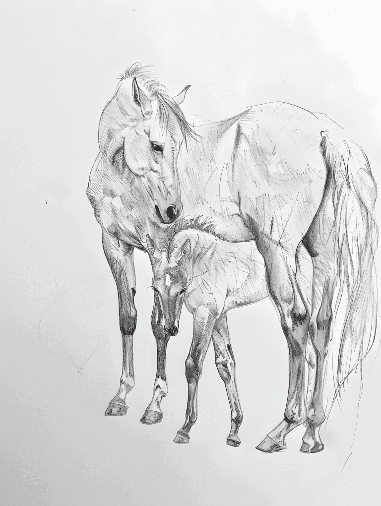 Mare and Foal