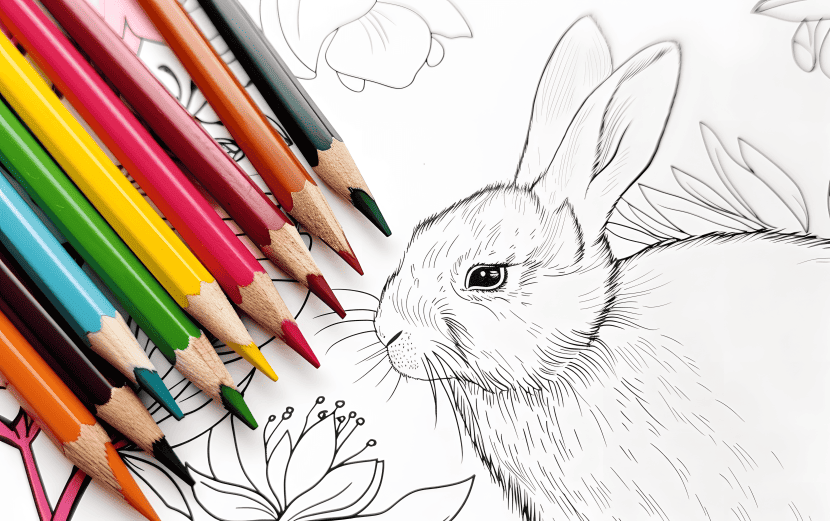 milkychoco04_a_coloured_pencil_that_is_next_to_a_spring_bunny_c_b75bb6f6-104a-4461-a2ce-f0ae5c80016c
