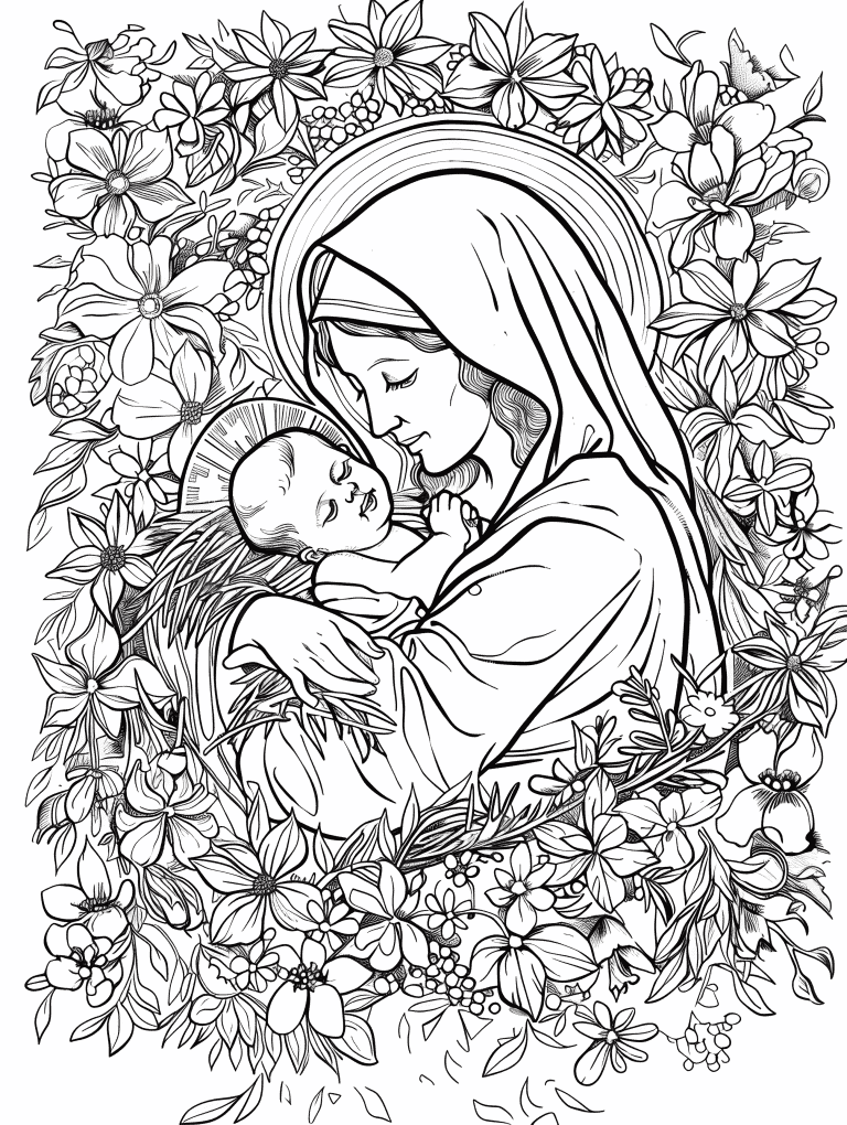 Mary and Baby Jesus