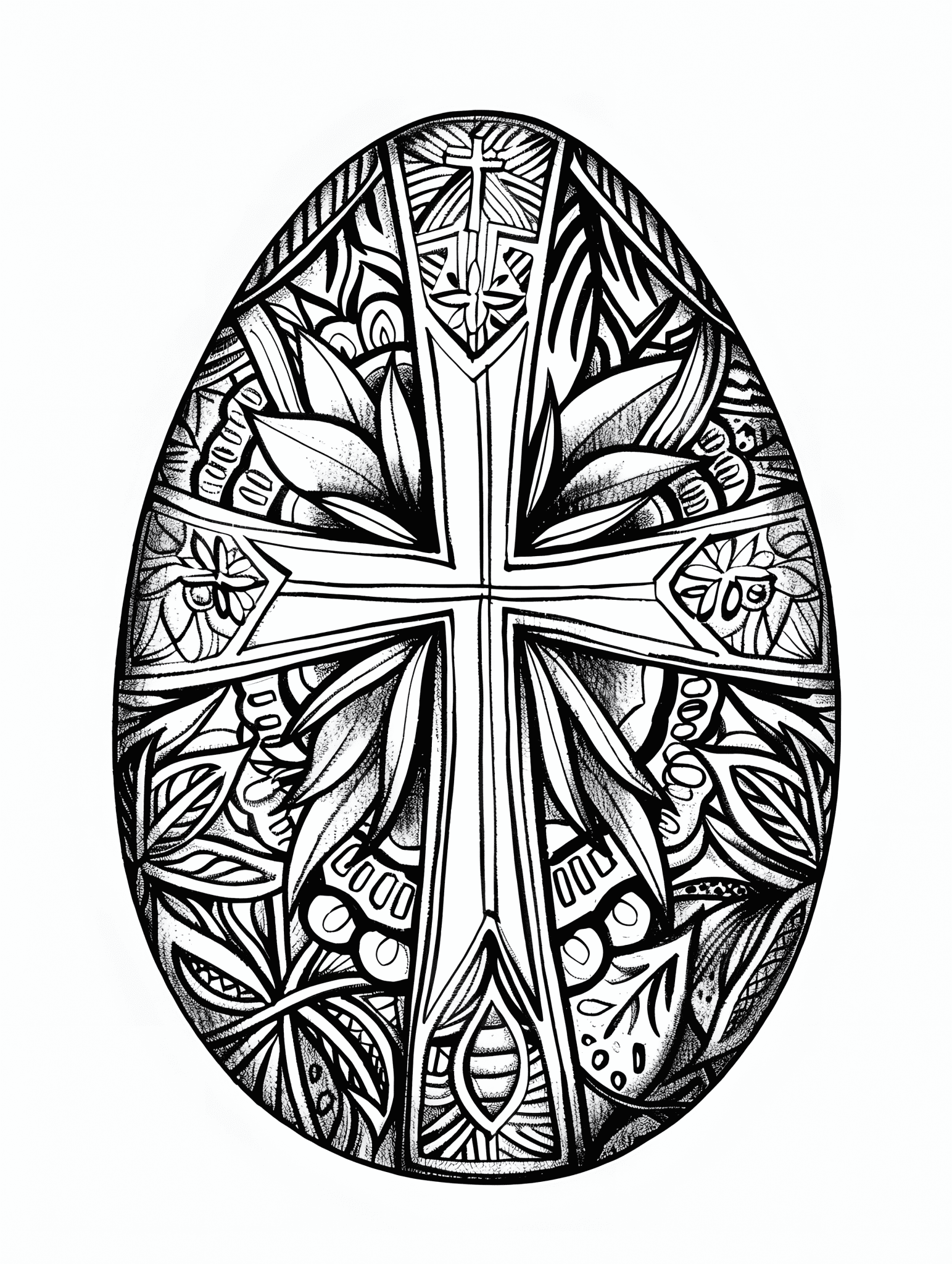 30 Religious Easter Coloring Pages For Kids - Brighter Craft