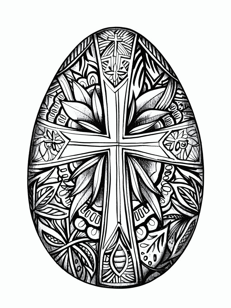 Religious Inspired Easter Egg