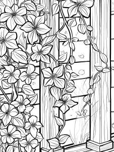 Spring Flower Coloring Pages