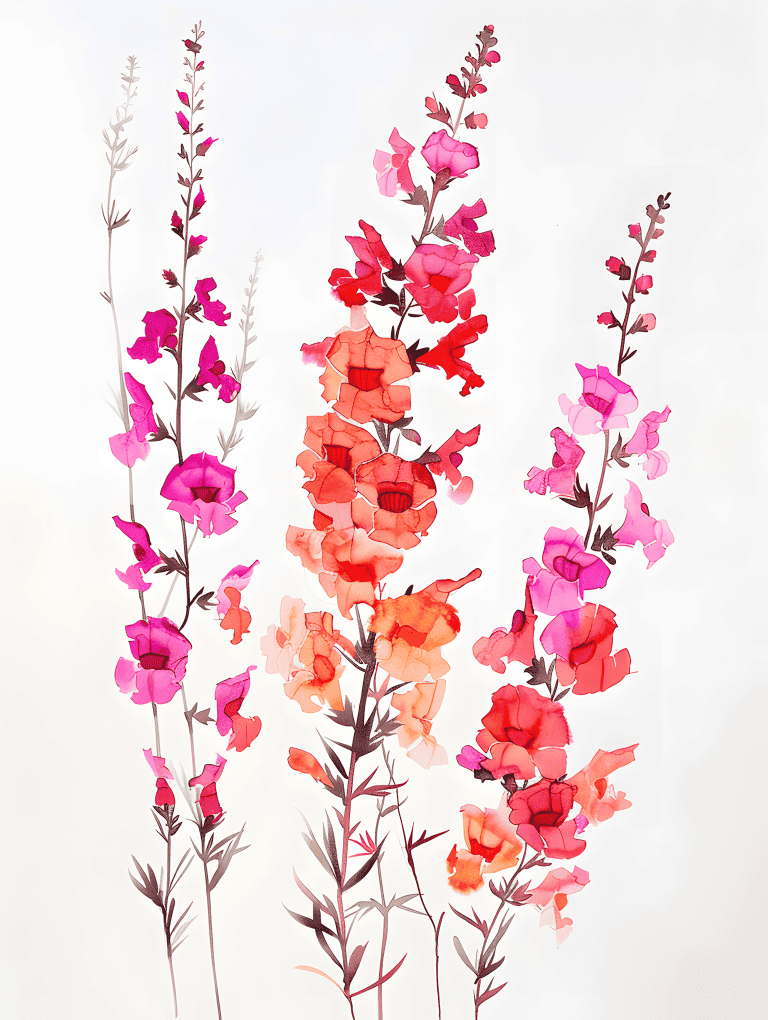 Snapdragon Flowers