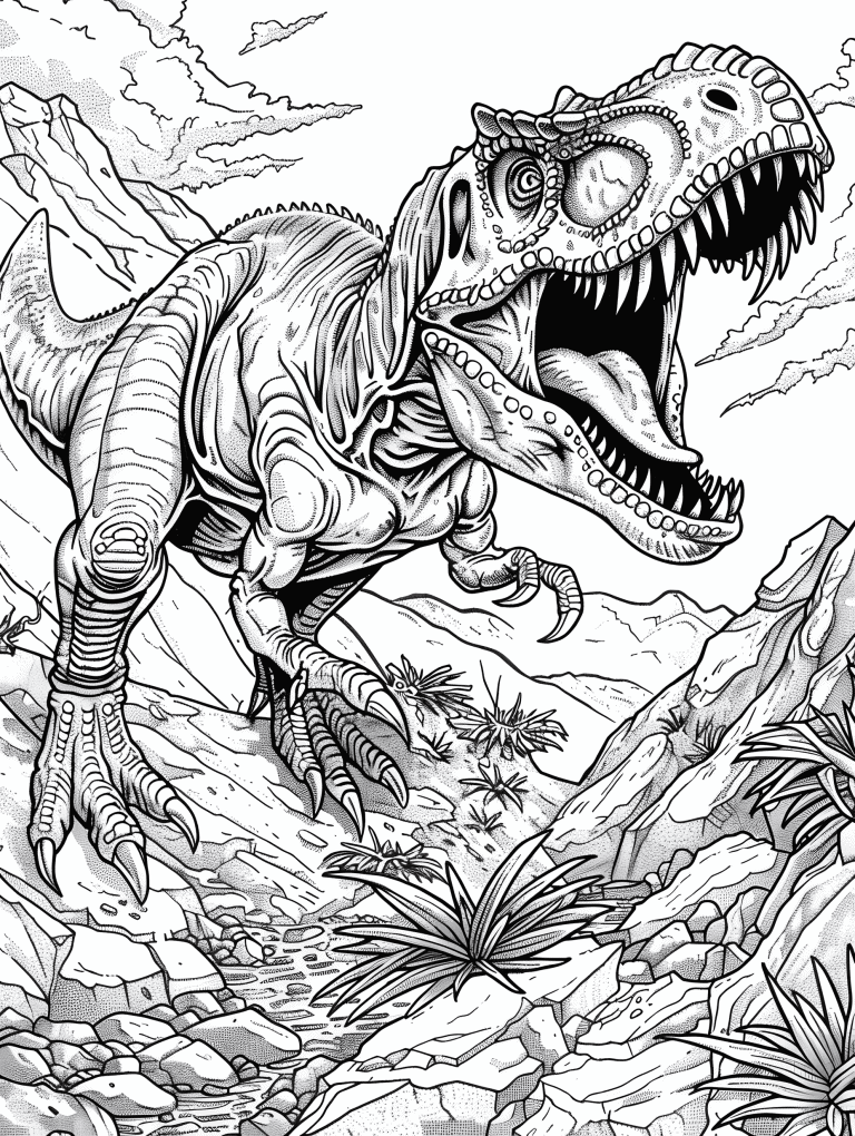 Allosaurus Prowling