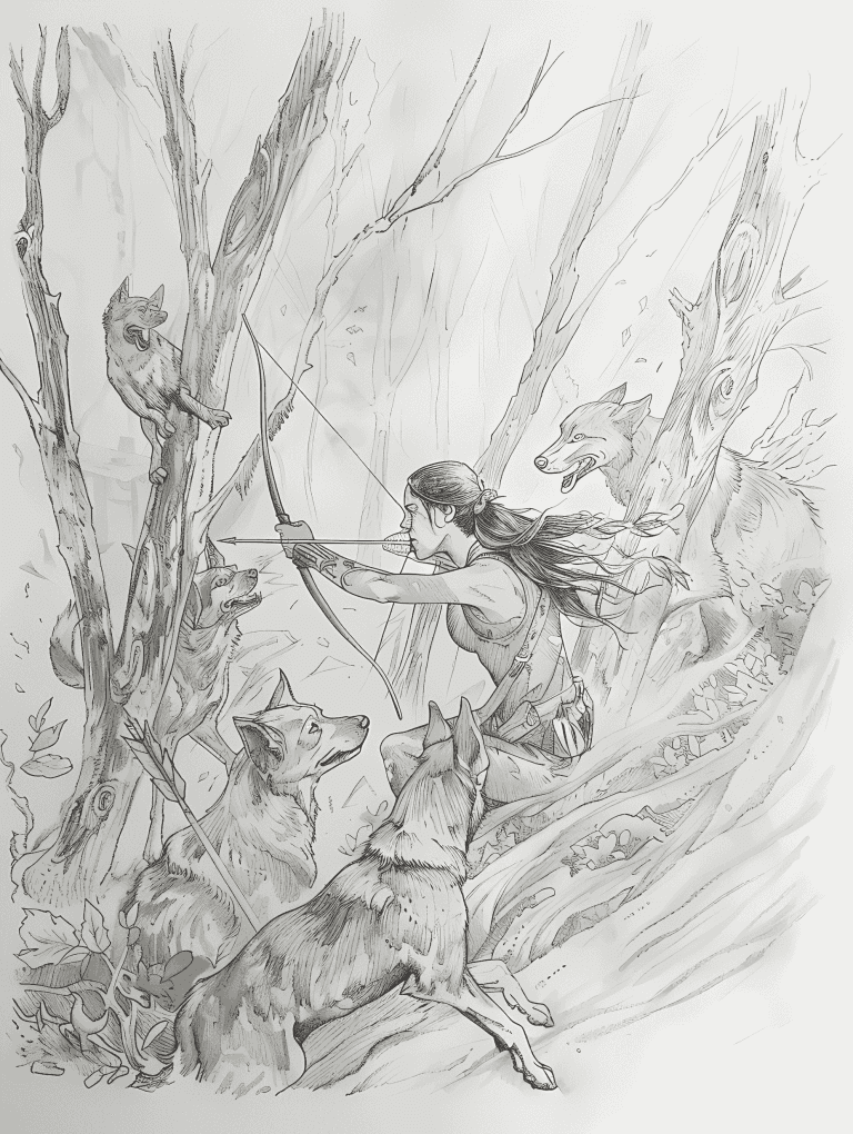 Artemis In A Hunt