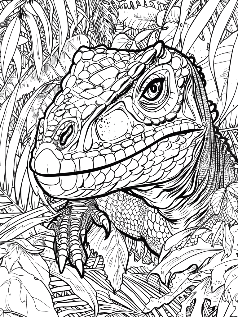 Ceratosaurus Waiting For It’s Prey