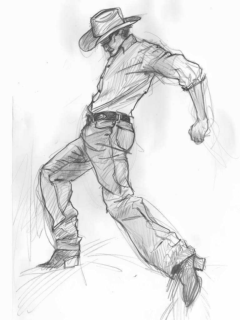 Dancing Cowboy