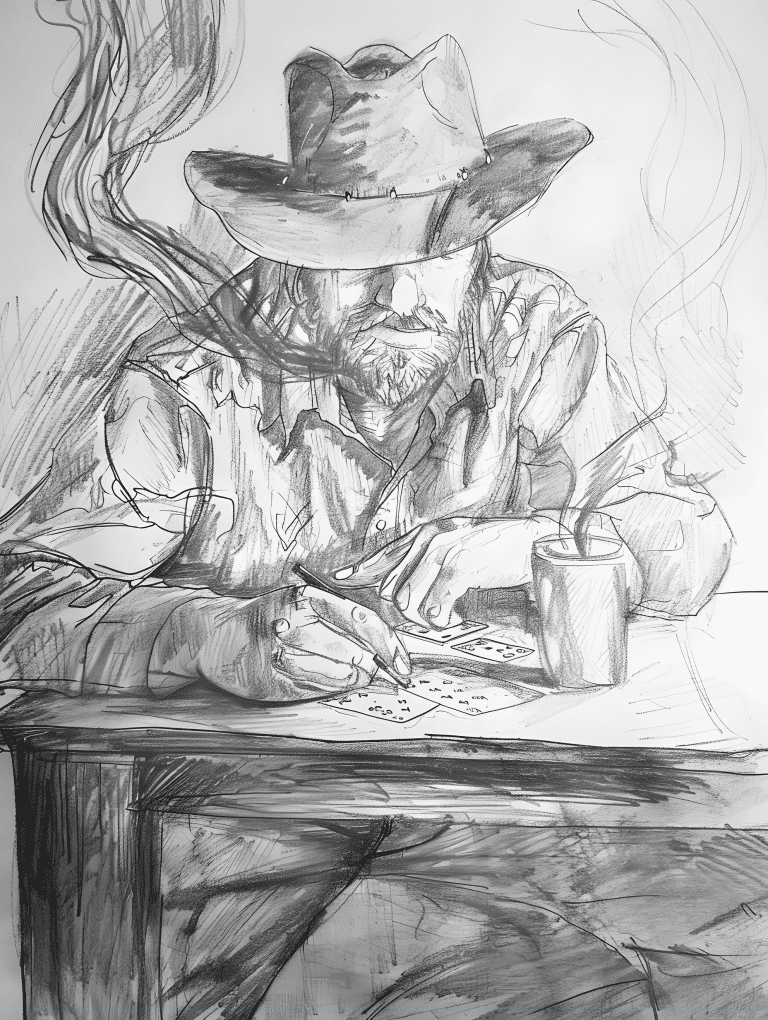 Cowboy Playing Cards