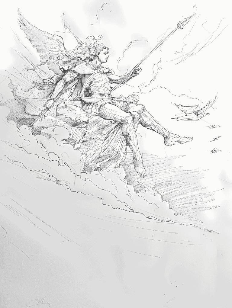 Helios Flying In The Sky