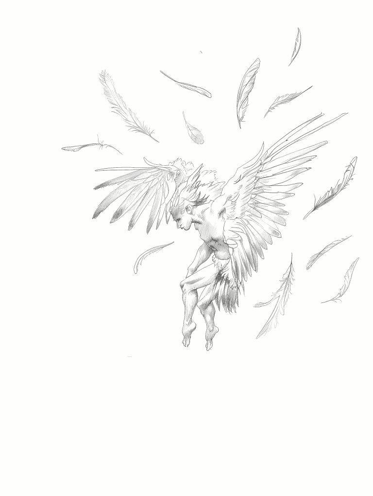 Icarus Taking Flight