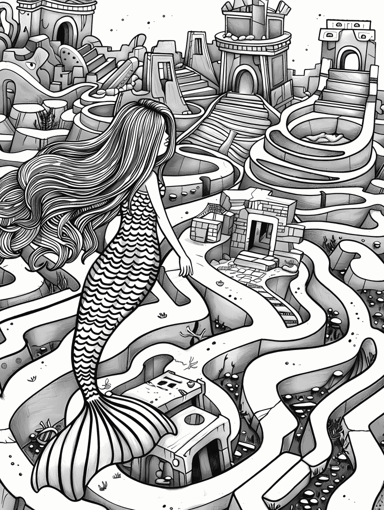 Mermaid In A Labyrinth